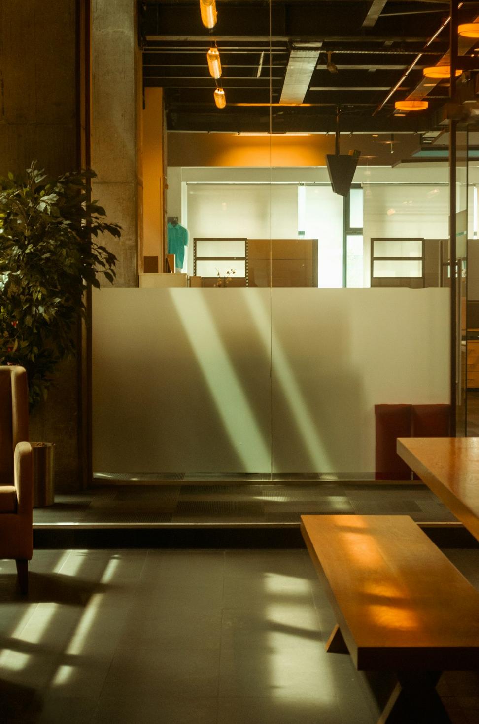 Tech startup office interior